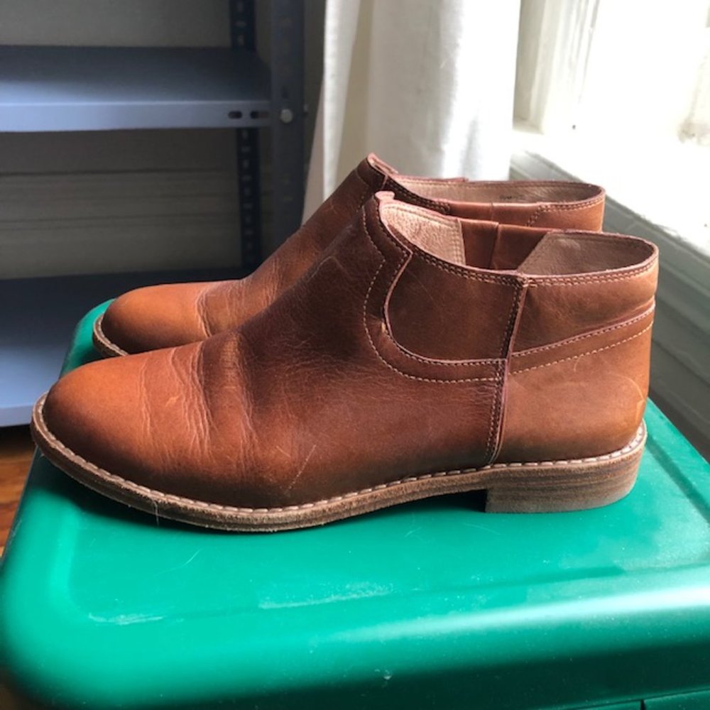 Madewell x Daryl K all leather ankle boot